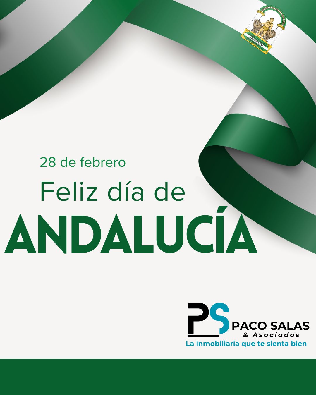 Feliz día de Andalucía 💚
Hay una forma de vivir, de trabajar y de mirar al futuro que solo se entiende aquí abajo.
Es el compromiso de Almería, el arte de Cádiz, la historia de Córdoba, la fuerza de Granada, la luz de Huelva, el olivo de Jaén, el empuje de Málaga y el corazón de Sevilla. 💚🤍💚
No es solo un día en el calendario, es el orgullo de saber de dónde venimos y a dónde vamos.
#diadeandalucia #28f #orgulloandaluz #andalucía #nuestratierra #comoaquienningunlado